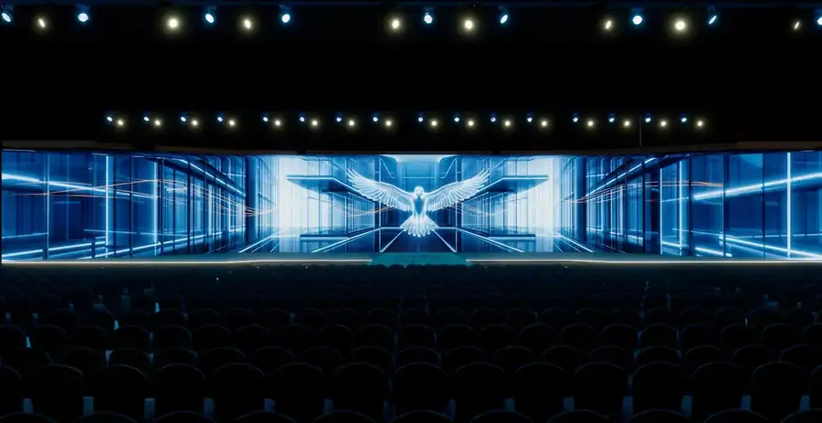 Abu Dhabi Finance Week 2026 · opening ceremony · Stage & characters