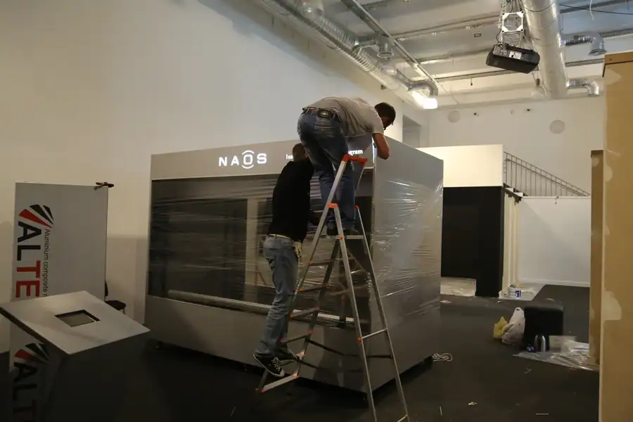 Circle of Light festival · Behind the scenes · the team at work