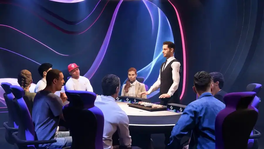 Deepstack · poker stage · The stage