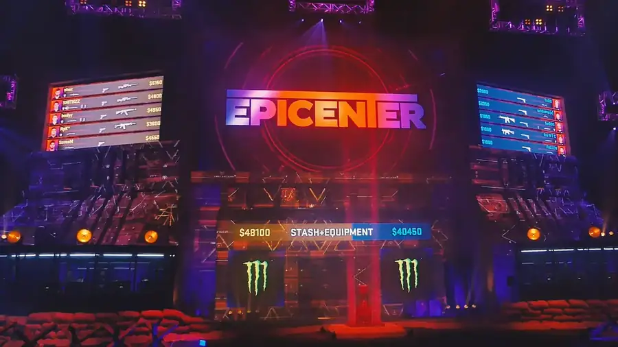 EPICENTER · CS:GO & Dota 2 · The project · live
