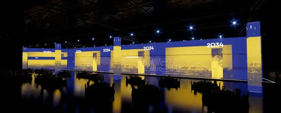 FIFA Congress · 2034 host announcement · Previz · congress hall