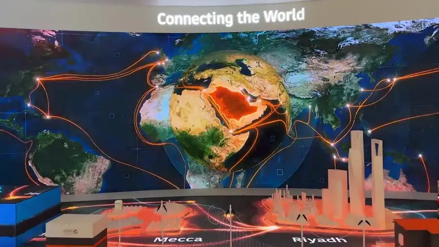 LEAP 2026 · Integrated Dawiyat stand · The project · live