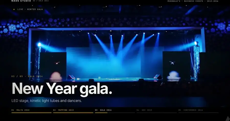 McDonald’s · business events · The project · live
