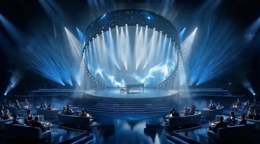 QNCC · concert stage · Stage options