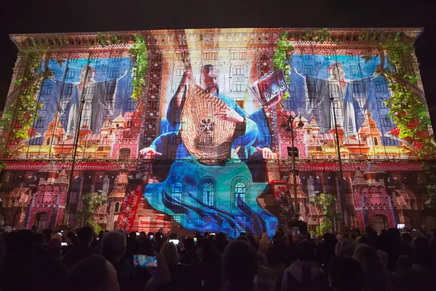 Rebirth · Kyiv Lights Festival · The project · live