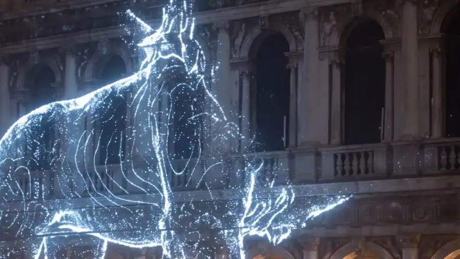 Peugeot · Venice light show · The show